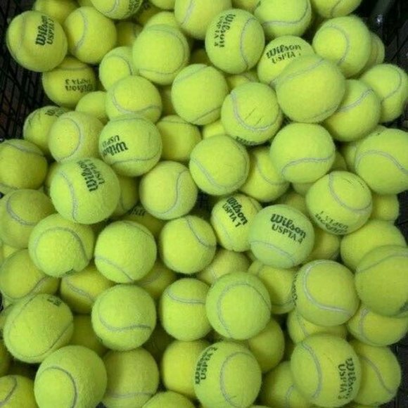 12 USED VERY GOOD TENNIS BALLS - Clean - Make Great Dog Toys and Dogs Love Them! - Picture 6 of 6